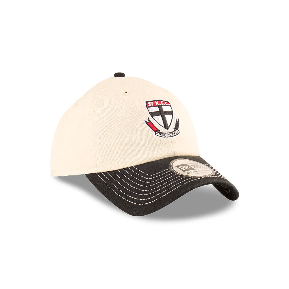 St Kilda Saints Hat - 2025 AFL 2Tone Chrome Contrast Casual Classic Strapback Cap - New Era
